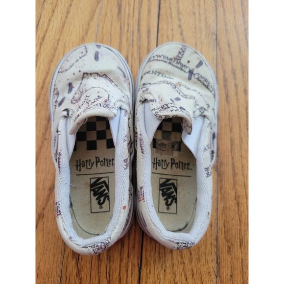 Size 7 Toddler Harry Potter Vans Michief Managed Slip On - Picture 9 of 10